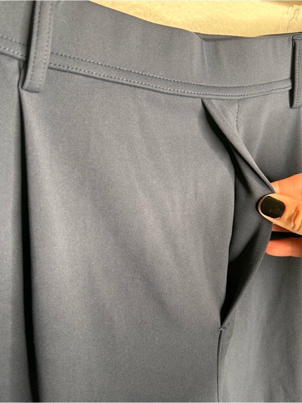 NWT Halara Flex™ DayStretch High Waisted Pocket Straight Leg Work Pants large - Picture 4 of 11